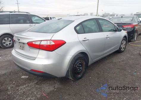 2014 Kia Forte Lx z USA, uszkodzony, nr VIN KNAFK4A66E5170630
